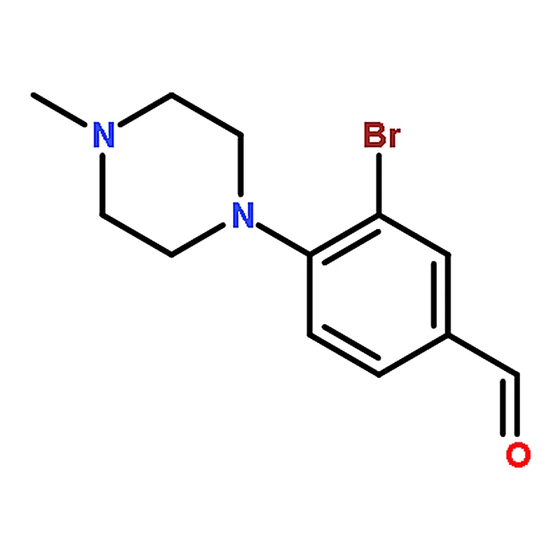RHAWN 3-Bromo-4-(4-methyl-1-piperazinyl)benzaldehyde