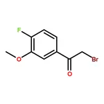 RHAWN 2-Bromo-1-(4-fluoro-3-methoxyphenyl)ethanone