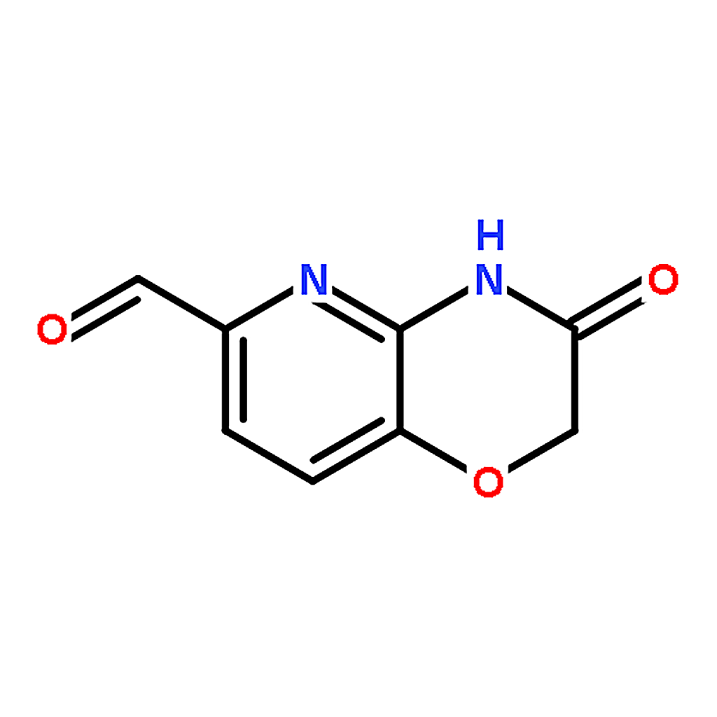 RHAWN 3-Oxo-3,4-dihydro-2H-pyrido[3,2-b][1,4]oxazine-6-carbaldehyde