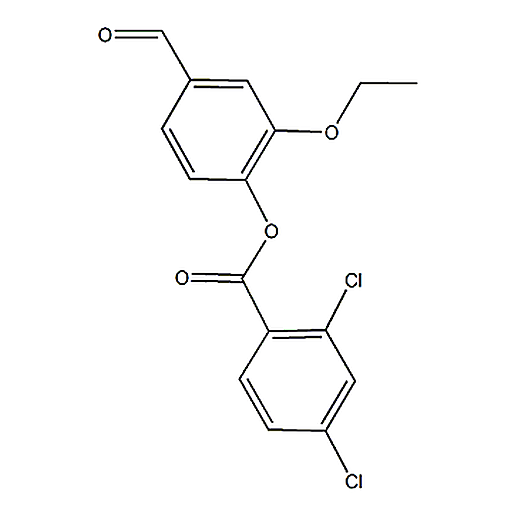 RHAWN 2-Ethoxy-4-formylphenyl 2,4-dichlorobenzoate