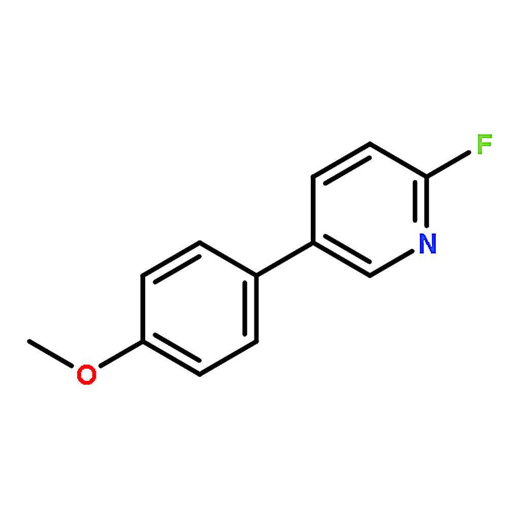 RHAWN 2-Fluoro-5-(4-methoxyphenyl)pyridine