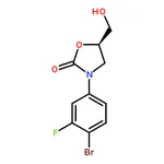 RHAWN (R)-3-(4-Bromo-3-fluorophenyl)-5-(hydroxymethyl)oxazolidin-2-one