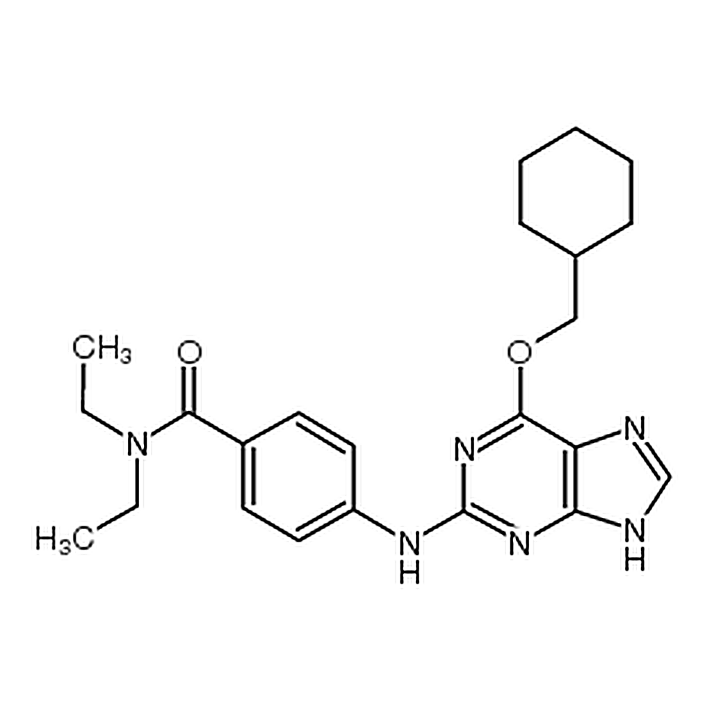 RHAWN 4-((6-(Cyclohexylmethoxy)-7H-purin-2-yl)amino)-N,N-diethylbenzamide