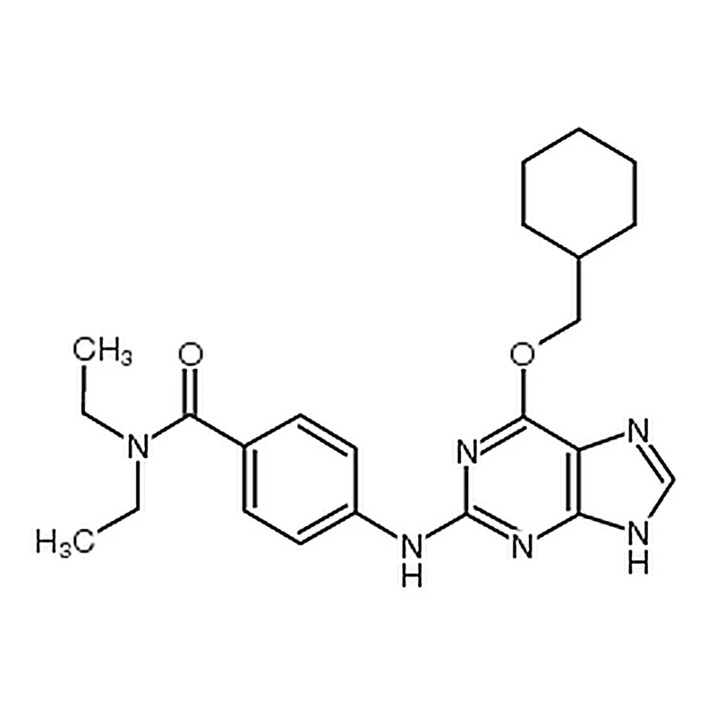 RHAWN 4-((6-(Cyclohexylmethoxy)-7H-purin-2-yl)amino)-N,N-diethylbenzamide