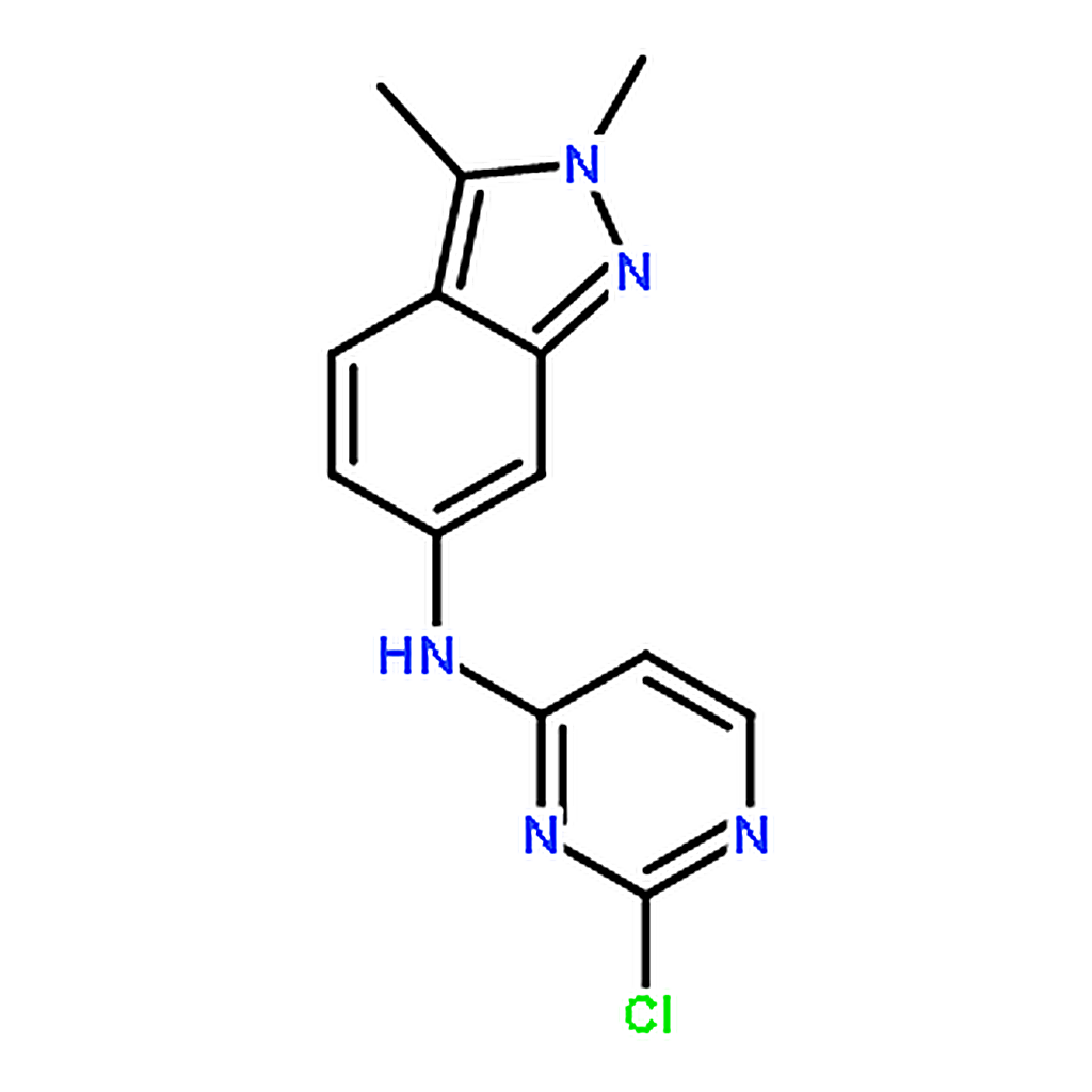 RHAWN N-(2-Chloropyrimidin-4-yl)-2,3-dimethyl-2H-indazol-6-amine