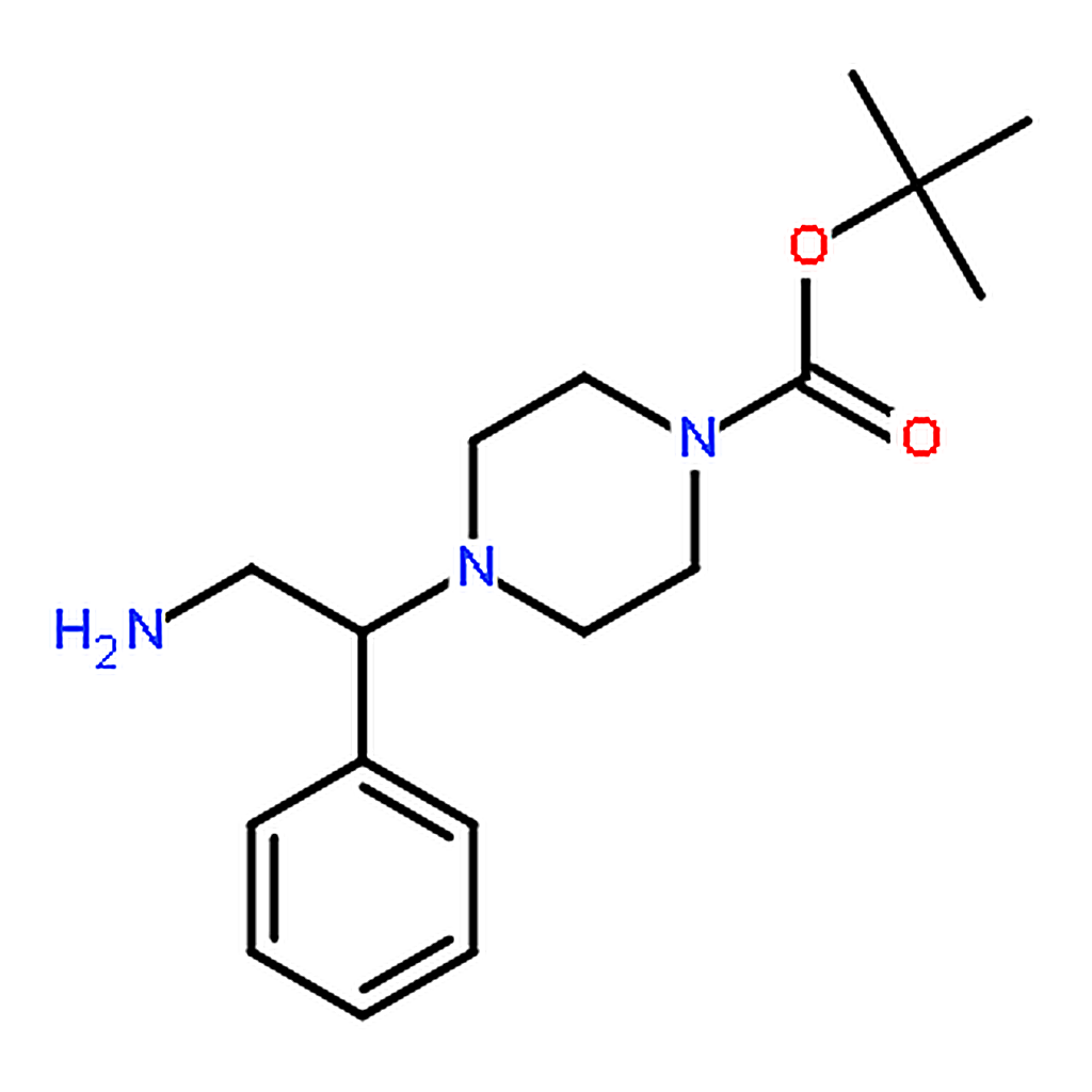 RHAWN T-BUTYL-4-(2-AMINO-1-PHENYLETHYL)PIPERAZINE CARBOXYLATE