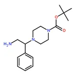 RHAWN T-BUTYL-4-(2-AMINO-1-PHENYLETHYL)PIPERAZINE CARBOXYLATE