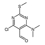 RHAWN 4-Chloro-6-(Dimethylamino)-2-(Methylthio)Pyrimidine-5-Carbaldehyde