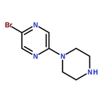 RHAWN 2-Bromo-5-(piperazin-1-yl)pyrazine
