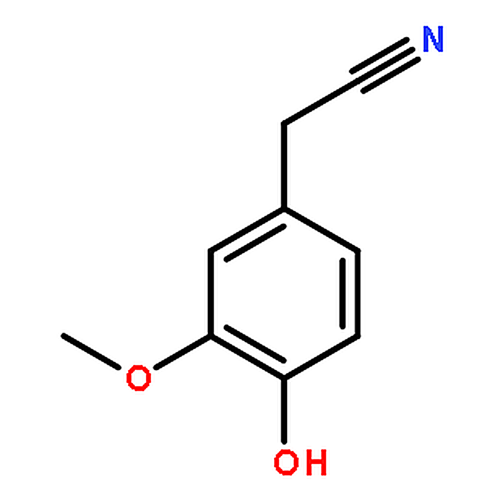 RHAWN 4-<WBR>Hydroxy-<WBR>3-<WBR>methoxyphenylacetonitrile