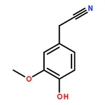 RHAWN 4-<WBR>Hydroxy-<WBR>3-<WBR>methoxyphenylacetonitrile