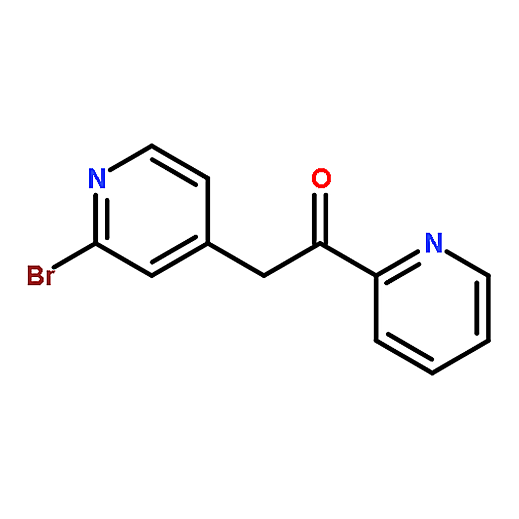 RHAWN 2-(2-Bromopyridin-4-yl)-1-(pyridin-2-yl)ethanone