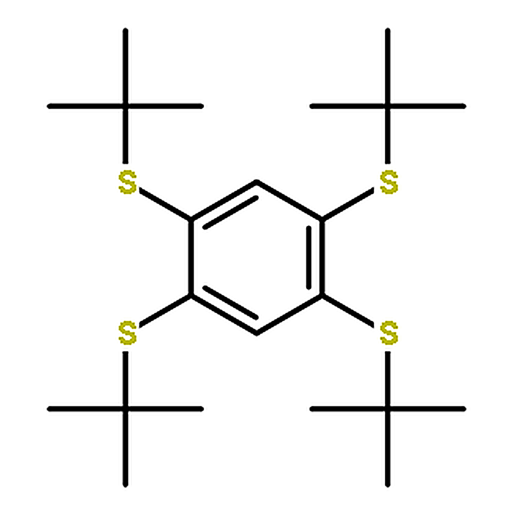 RHAWN 1，2，4，5-Tetrakis(tert-butylthio)benzene