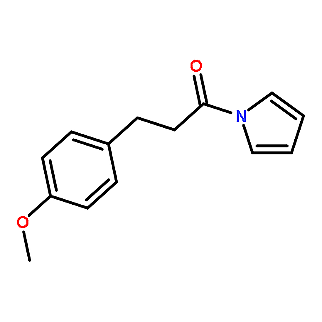 RHAWN 3-(4-Methoxyphenyl)-1-(1H-pyrrol-1-yl)-1-propanone