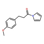 RHAWN 3-(4-Methoxyphenyl)-1-(1H-pyrrol-1-yl)-1-propanone