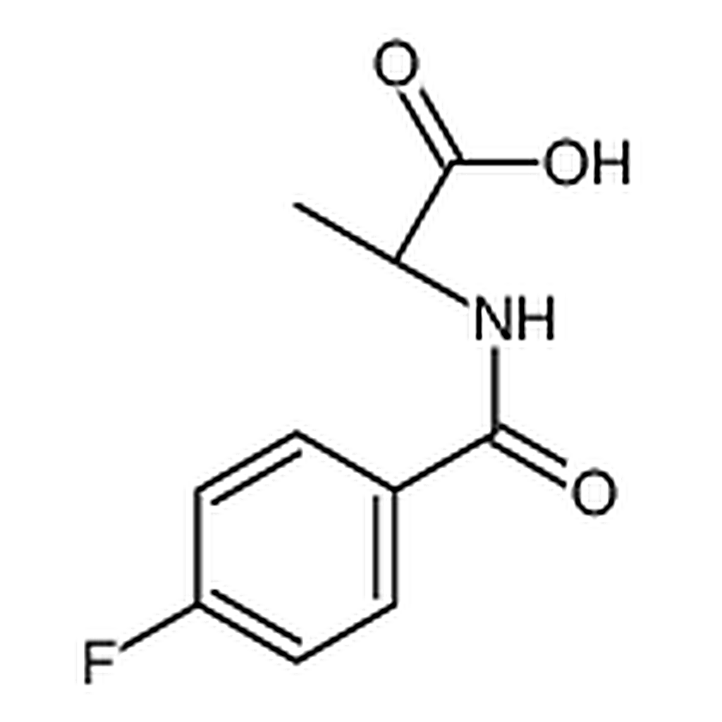 RHAWN 2-(4-Fluorobenzamido)propanoic acid