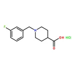 RHAWN 1-(3-Fluorobenzyl)piperidine-4-carboxylic acid hydrochloride