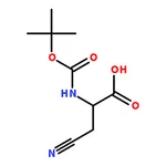 RHAWN (S)-2-((tert-Butoxycarbonyl)amino)-3-cyanopropanoic acid