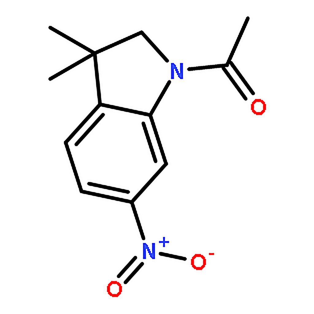RHAWN 1-(3，3-Dimethyl-6-Nitro-2，3-Dihydro-1H-Indol-1-Yl)Ethan-1-One