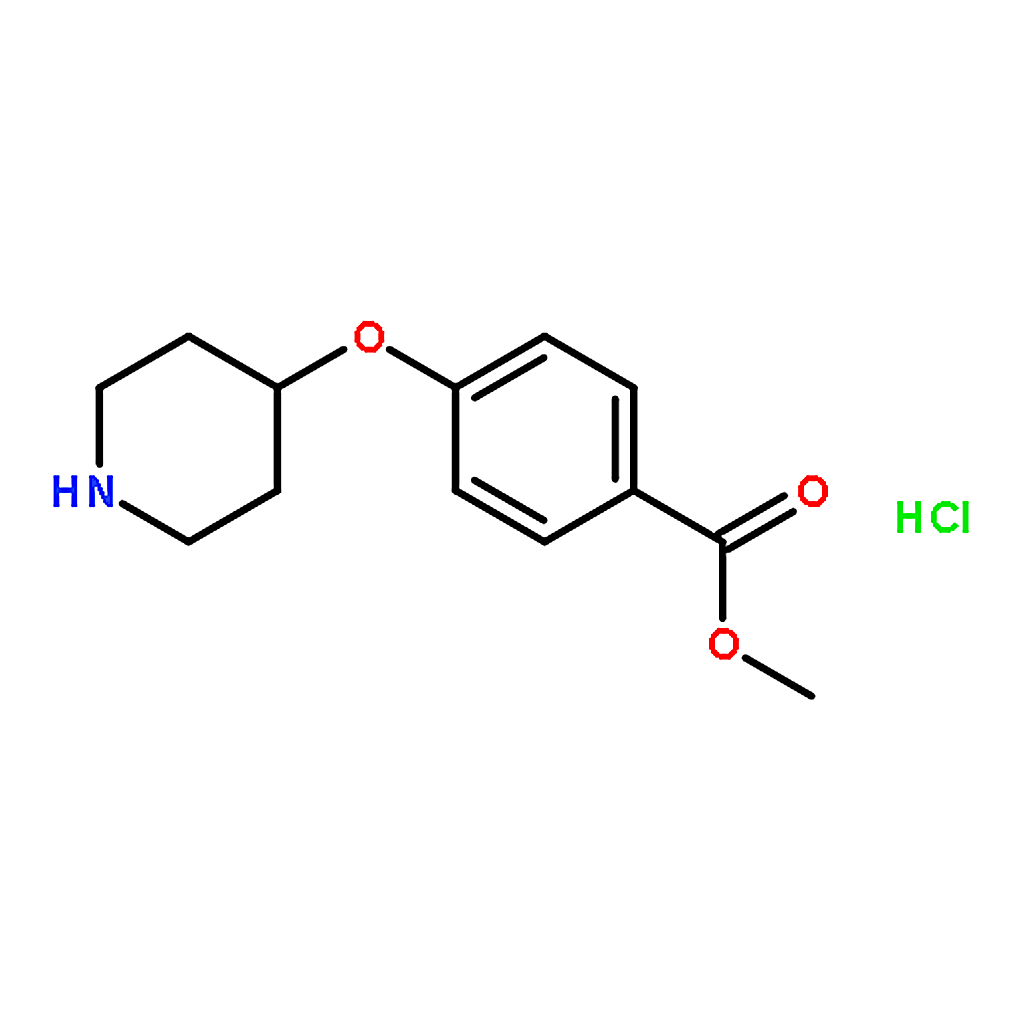 RHAWN Methyl 4-(piperidin-4-yloxy)benzoate hydrochloride