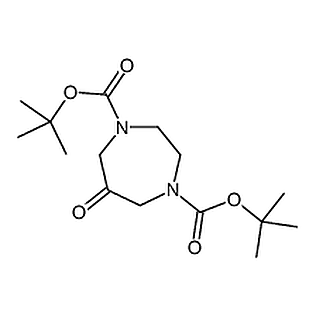 RHAWN Di-tert-butyl 6-oxo-1,4-diazepane-1,4-dicarboxylate
