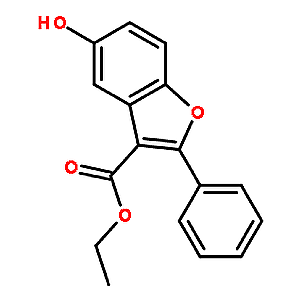 RHAWN Ethyl 5-hydroxy-2-phenylbenzofuran-3-carboxylate