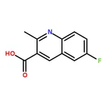 RHAWN 6-Fluoro-2-methylquinoline-3-carboxylic acid