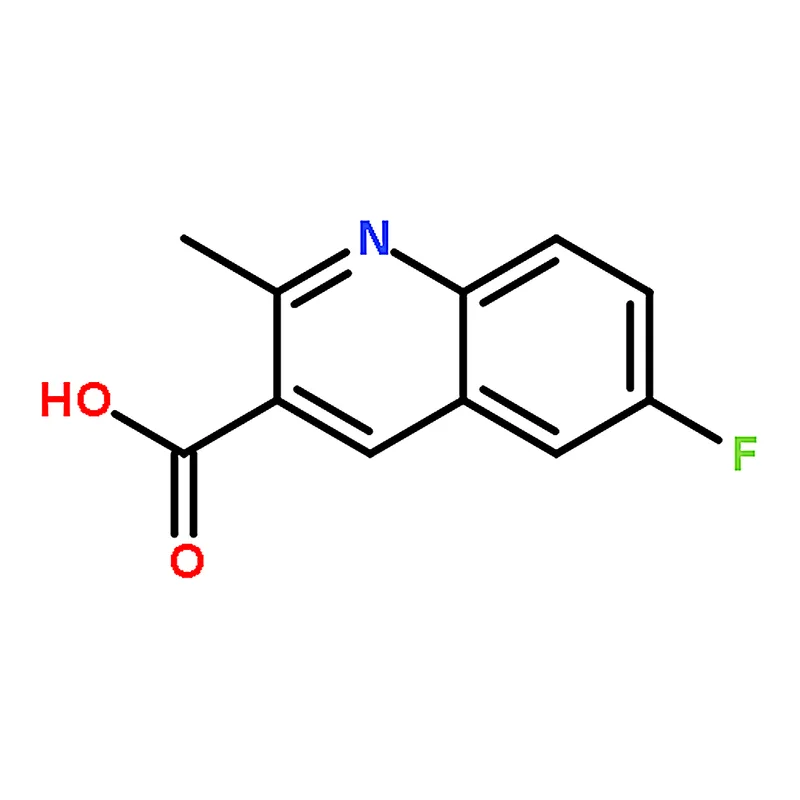 RHAWN 6-Fluoro-2-methylquinoline-3-carboxylic acid