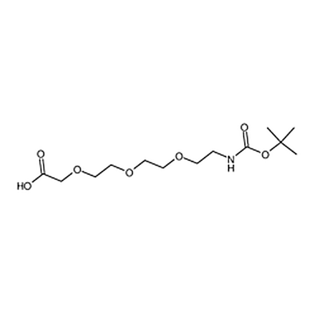 RHAWN 2,2-Dimethyl-4-oxo-3,8,11,14-tetraoxa-5-azahexadecan-16-oic acid