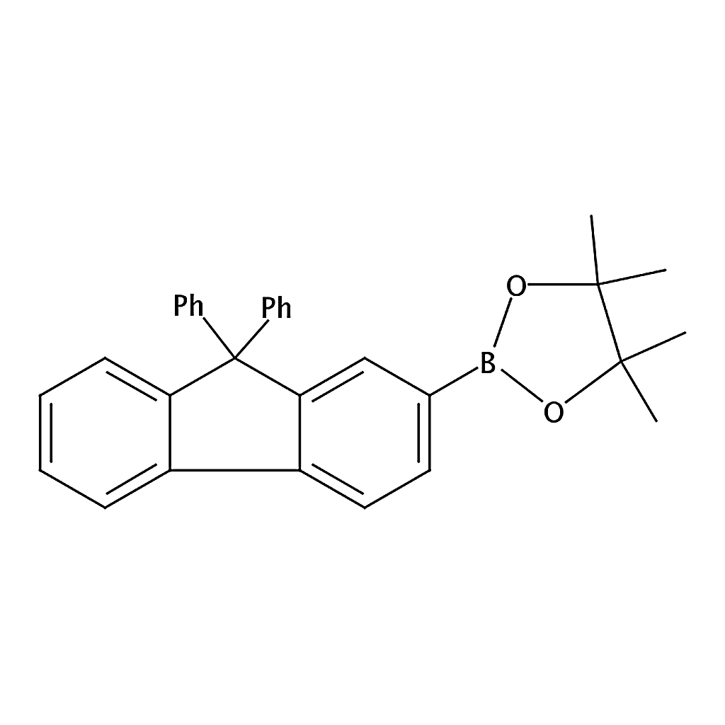 RHAWN 2-(9,9-Diphenyl-9H-fluoren-2-yl)-4,4,5,5-tetramethyl-1,3,2-dioxaborolane