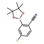 RHAWN 4-Fluoro-2-(4,4,5,5-tetramethyl-1,3,2-dioxaborolan-2-yl)benzonitrile