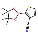RHAWN 2-(4,4,5,5-Tetramethyl-1,3,2-dioxaborolan-2-yl)thiophene-3-carbonitrile