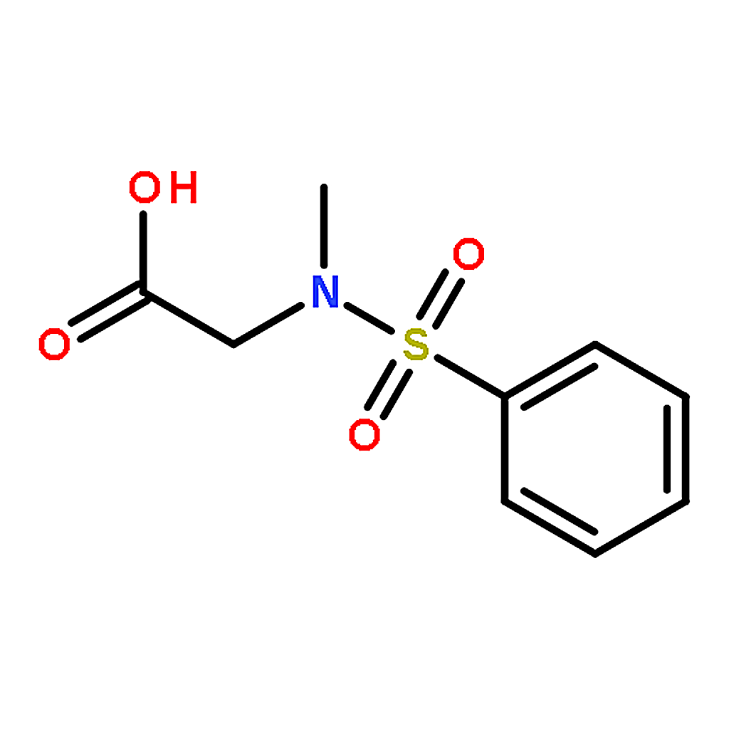 RHAWN 2-(N-methylphenylsulfonamido)acetic acid