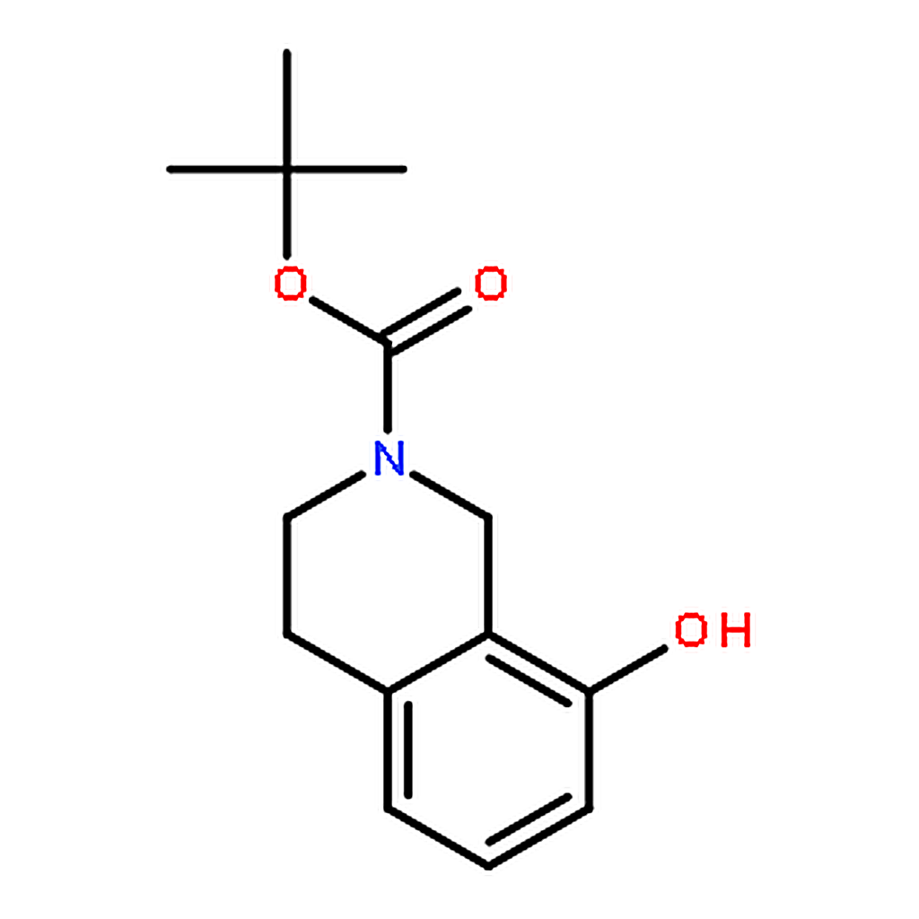 RHAWN tert-Butyl 8-hydroxy-3,4-dihydroisoquinoline-2(1H)-carboxylate