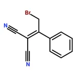 RHAWN 2-(2-bromo-1-phenyl-ethylidene)-malononitrile