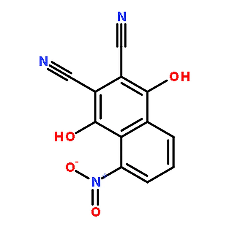 RHAWN 2,3-Dicyano-1,4-dihydroxy-5-nitronaphthalene