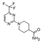 RHAWN 1-(4-(Trifluoromethyl)pyrimidin-2-yl)piperidine-4-carboxamide