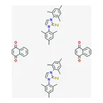 RHAWN 1,3-Bis(2,4,6-trimethylphenyl)imidazol-2-ylidene (1,4-naphthoquinone)palladium(0) dimer