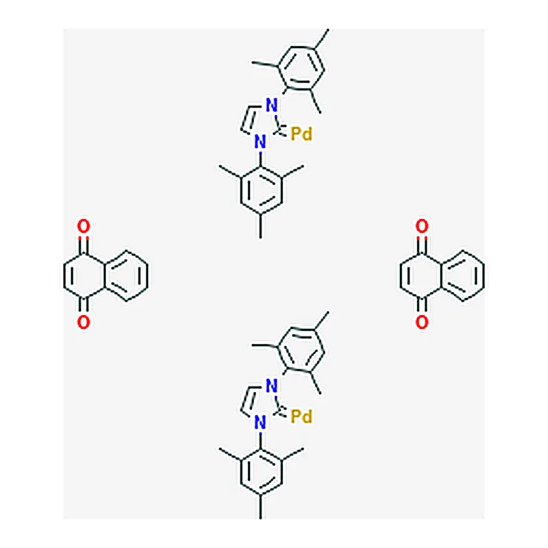 RHAWN 1,3-Bis(2,4,6-trimethylphenyl)imidazol-2-ylidene (1,4-naphthoquinone)palladium(0) dimer