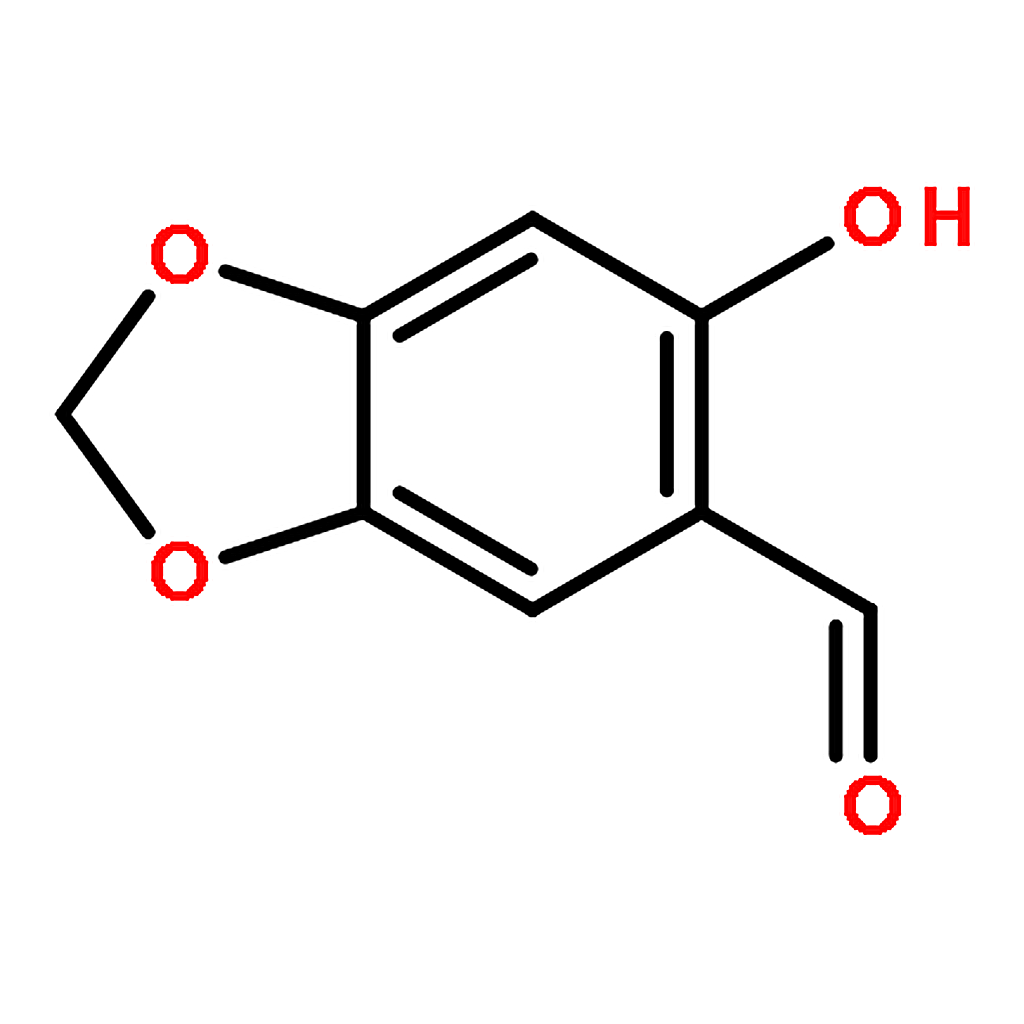 RHAWN 6-Hydroxybenzo[d][1,3]dioxole-5-carbaldehyde