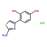 RHAWN 4-(2-Aminothiazol-4-yl)benzene-1,3-diol hydrochloride