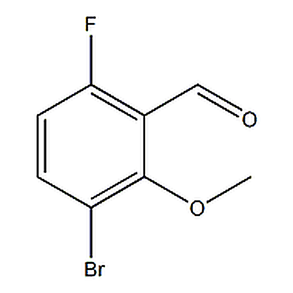 RHAWN 3-Bromo-6-fluoro-2-methoxybenzaldehyde
