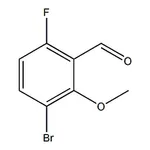 RHAWN 3-Bromo-6-fluoro-2-methoxybenzaldehyde