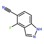 RHAWN 4-Fluoro-1H-indazole-5-carbonitrile