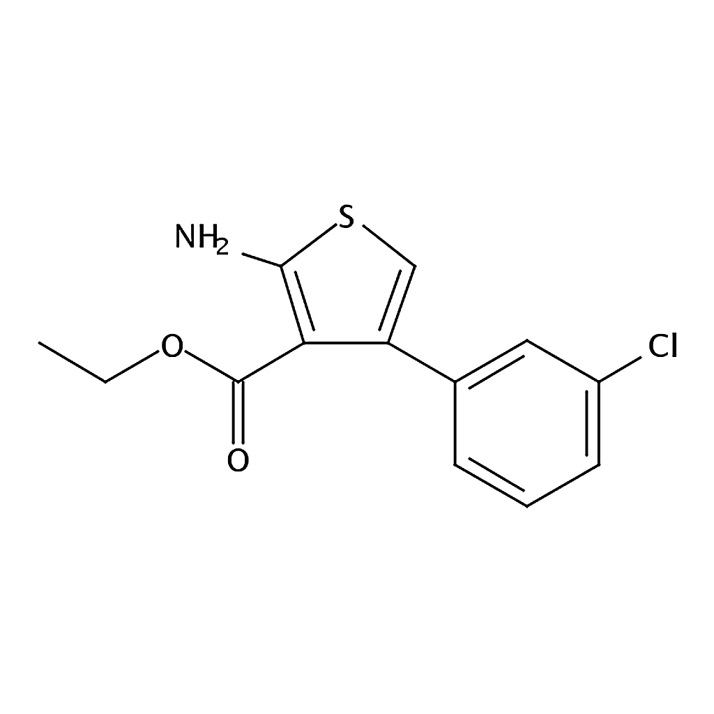 RHAWN Ethyl 2-amino-4-(3-chlorophenyl)thiophene-3-carboxylate