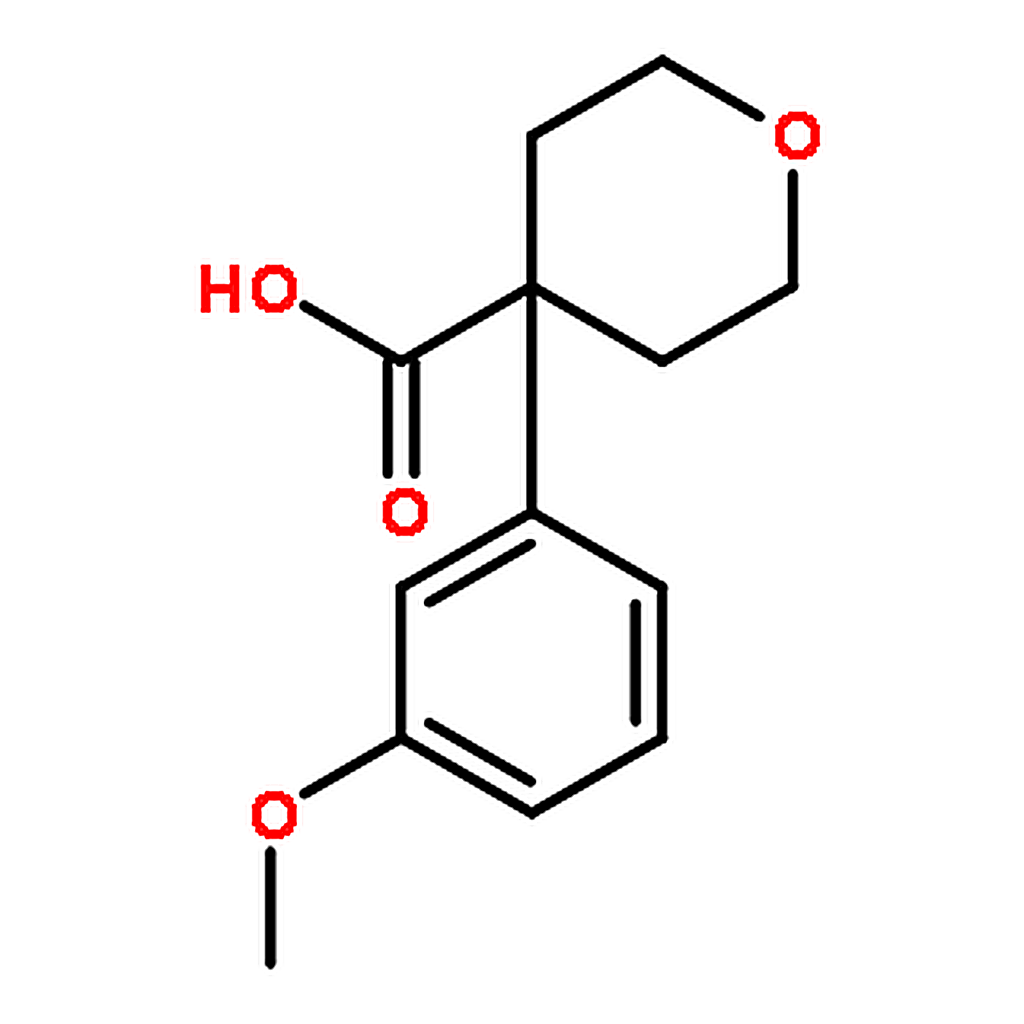 RHAWN 4-(3-Methoxyphenyl)tetrahydro-2H-pyran-4-carboxylic acid