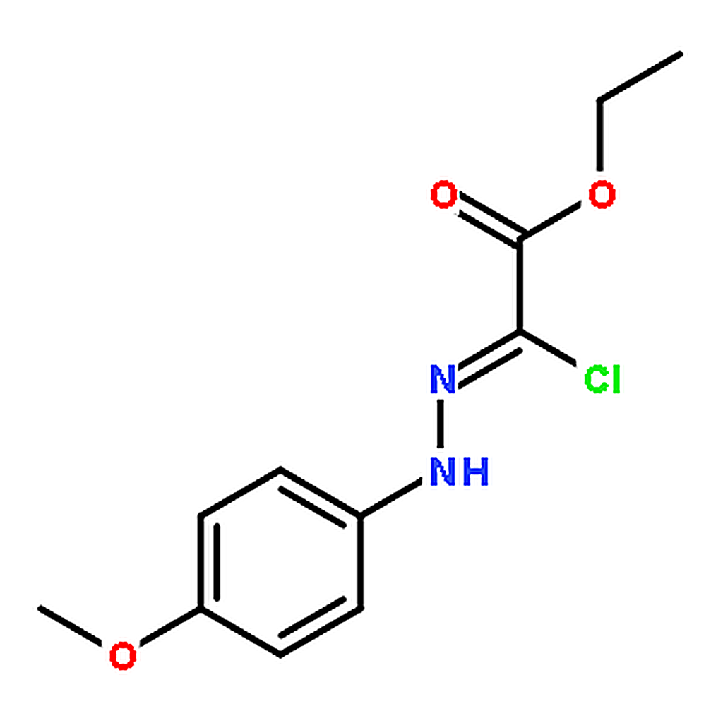 RHAWN ethyl 2-chloro-2-[(4-methoxyphenyl)hydrazinylidene]acetate