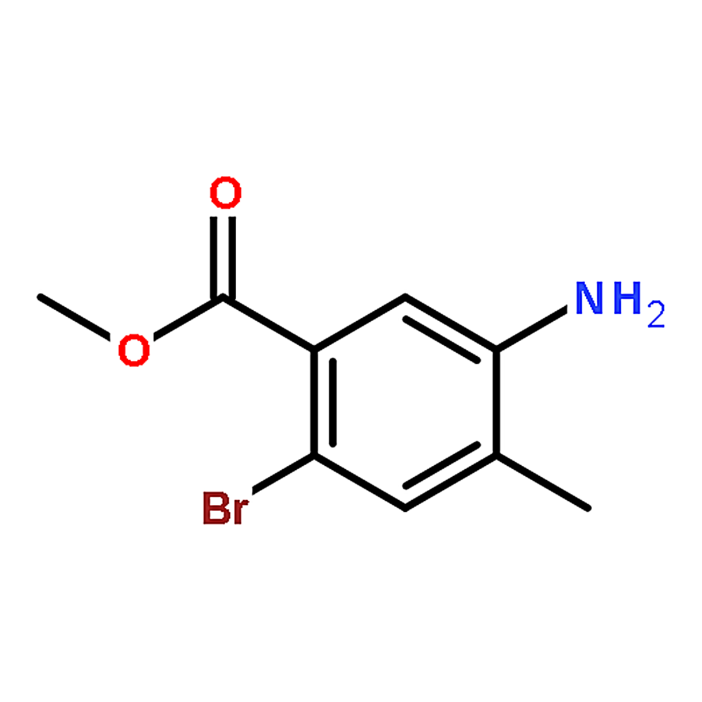 RHAWN Methyl 5-amino-2-bromo-4-methylbenzoate