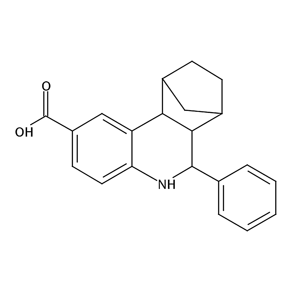 RHAWN 6-Phenyl-5,6,6a,7,8,9,10,10a-octahydro-7,10-methanophenanthridine-2-carboxylic acid