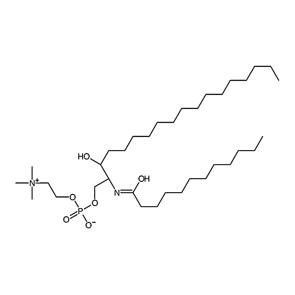RHAWN N-lauroyl-D-erythro-sphinganylphosphorylcholine